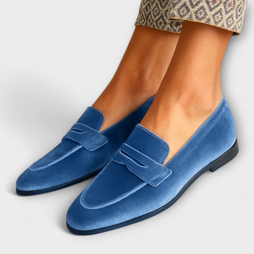 Sebastian™ | Mocassins en velours doux de luxe