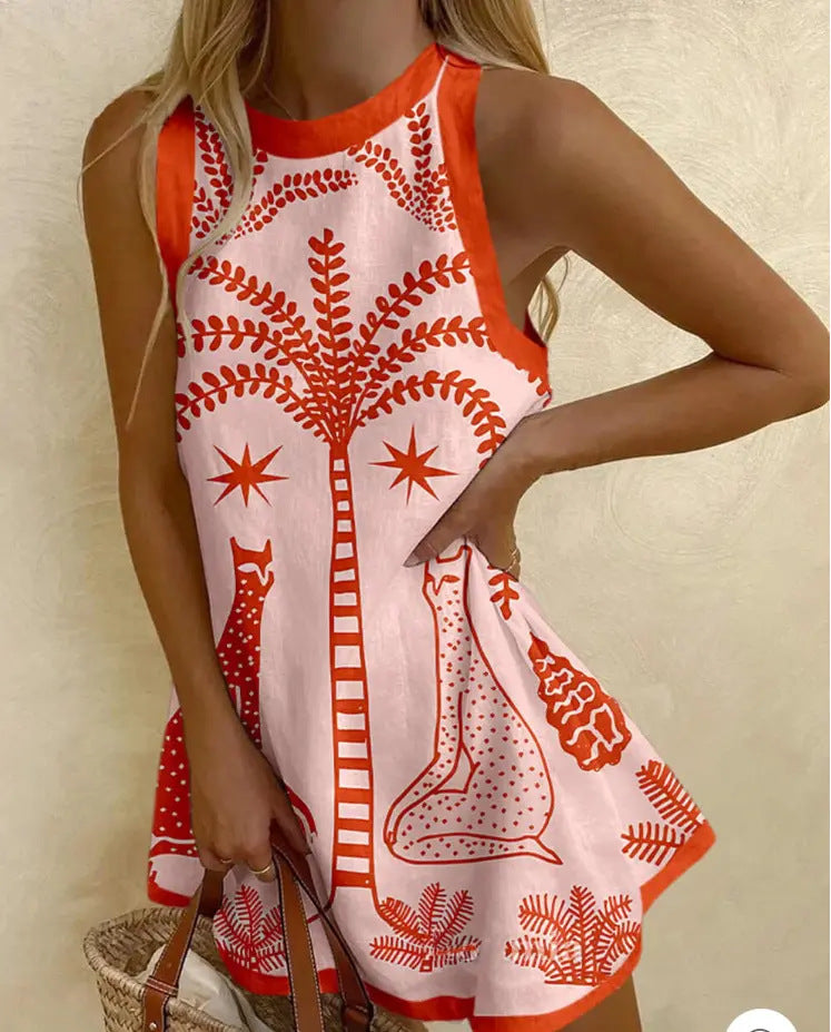 Vera™ | Dreamy Tropical Minidress