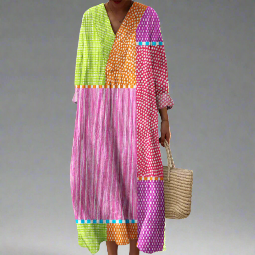 Beauli™ | Elegant Geometric Dress