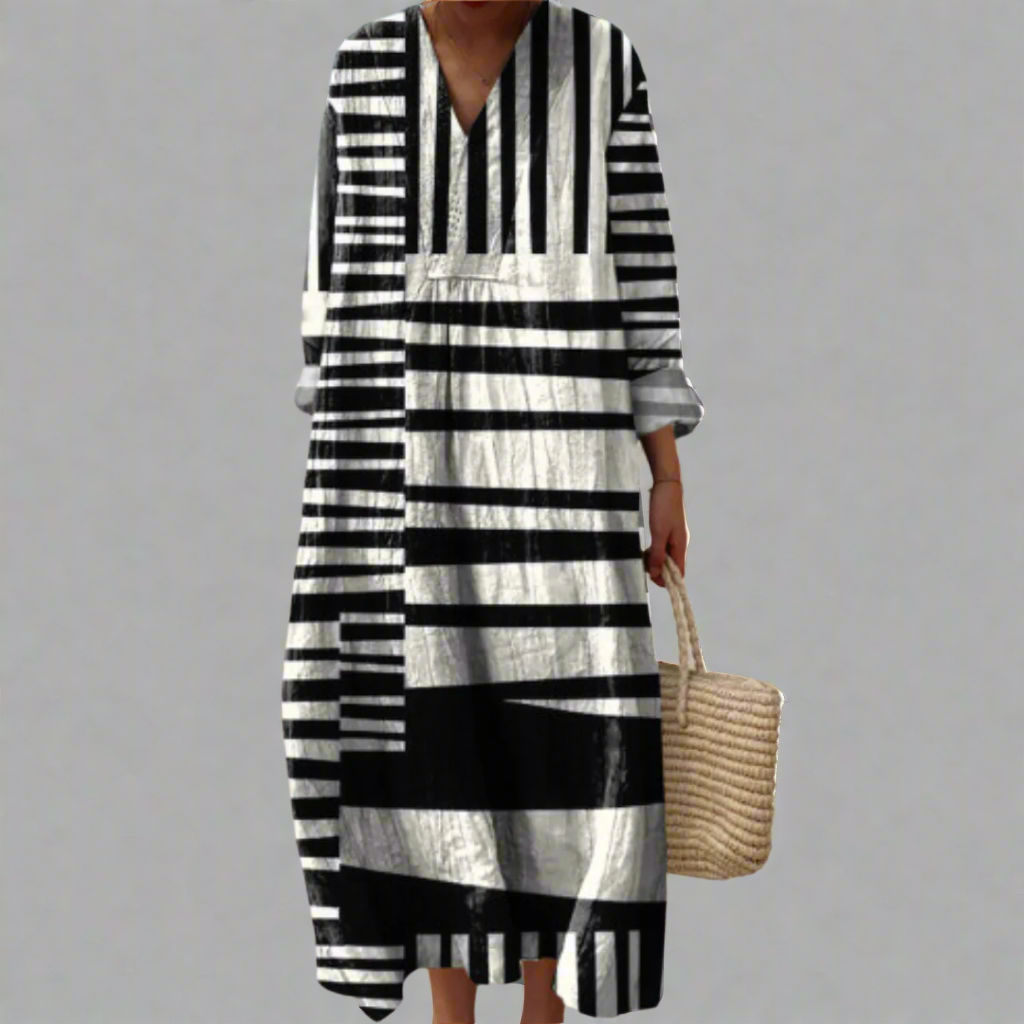 Daora™ | Elegant Geometric Dress