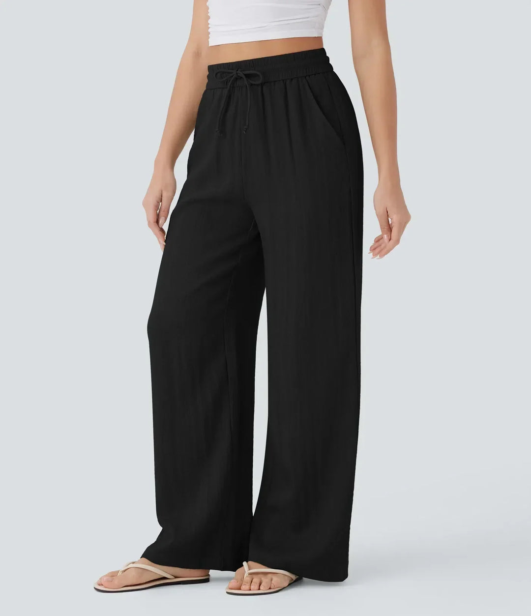 Casual & Airy Linen Pants
