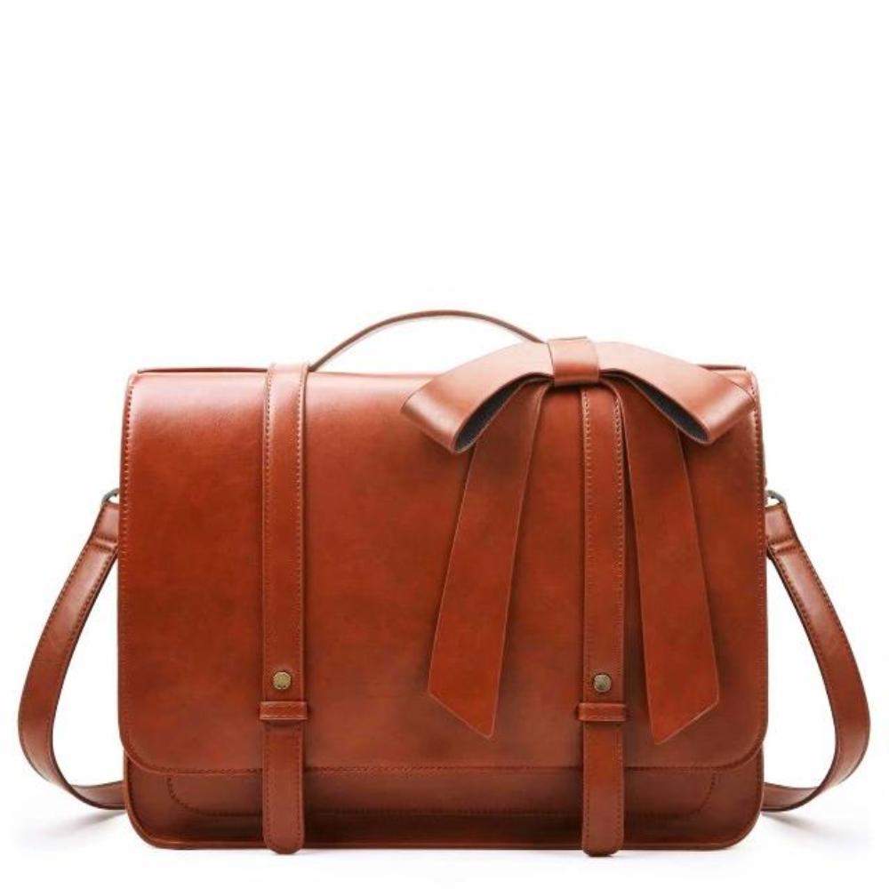 Knot | Sac rétro torsion en bleu-rose 