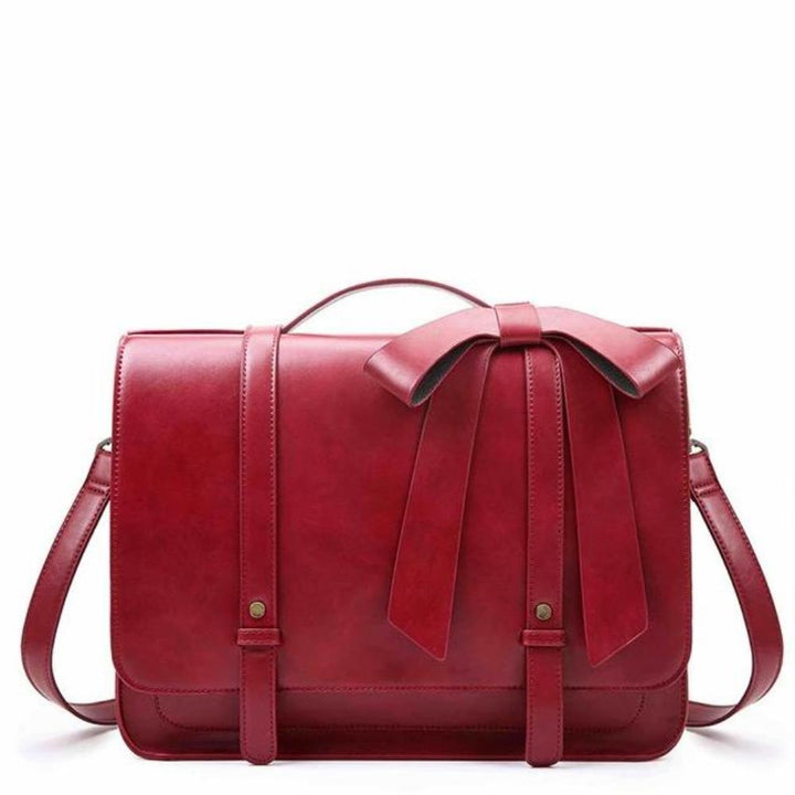 Knot | Sac rétro torsion en bleu-rose 