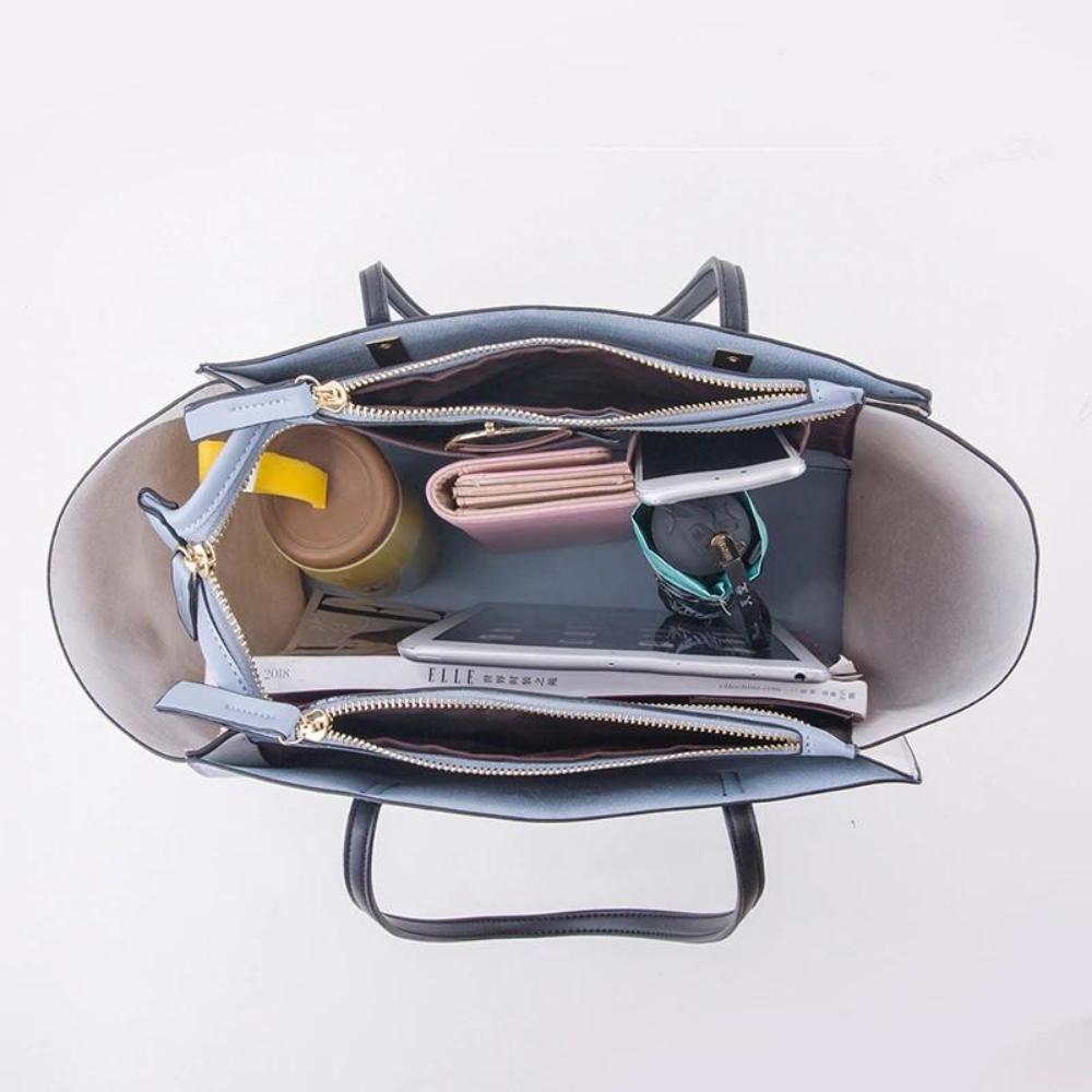 Ivy | Ensemble de 4 sacs de shopping élégants et luxueux 