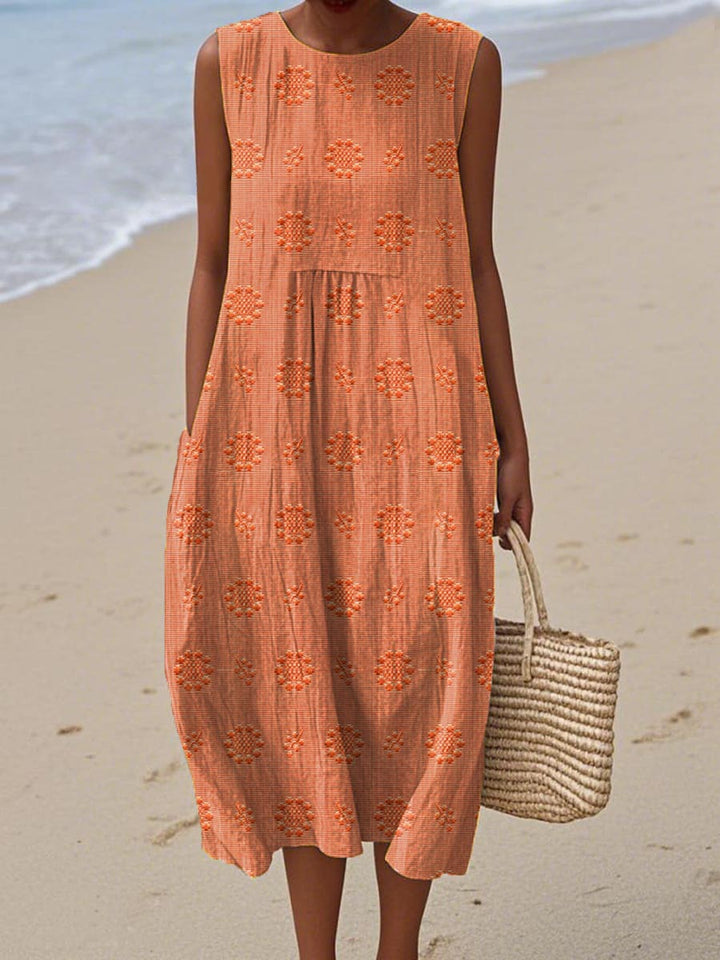 Sleeveless Midi Dress™ | Effortless Everyday Charm