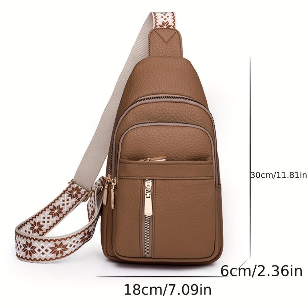 Rosalind™ | Vintage Hazel Chest Pocket Bag