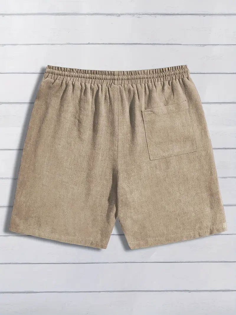 Shorts en lin décontractés 