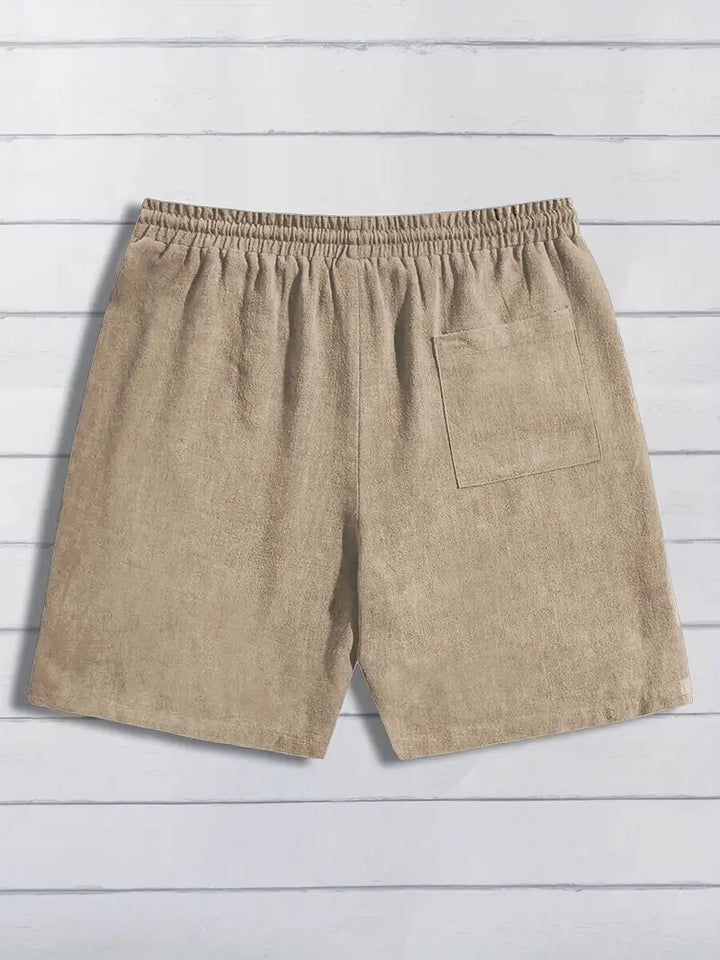 Shorts en lin décontractés 