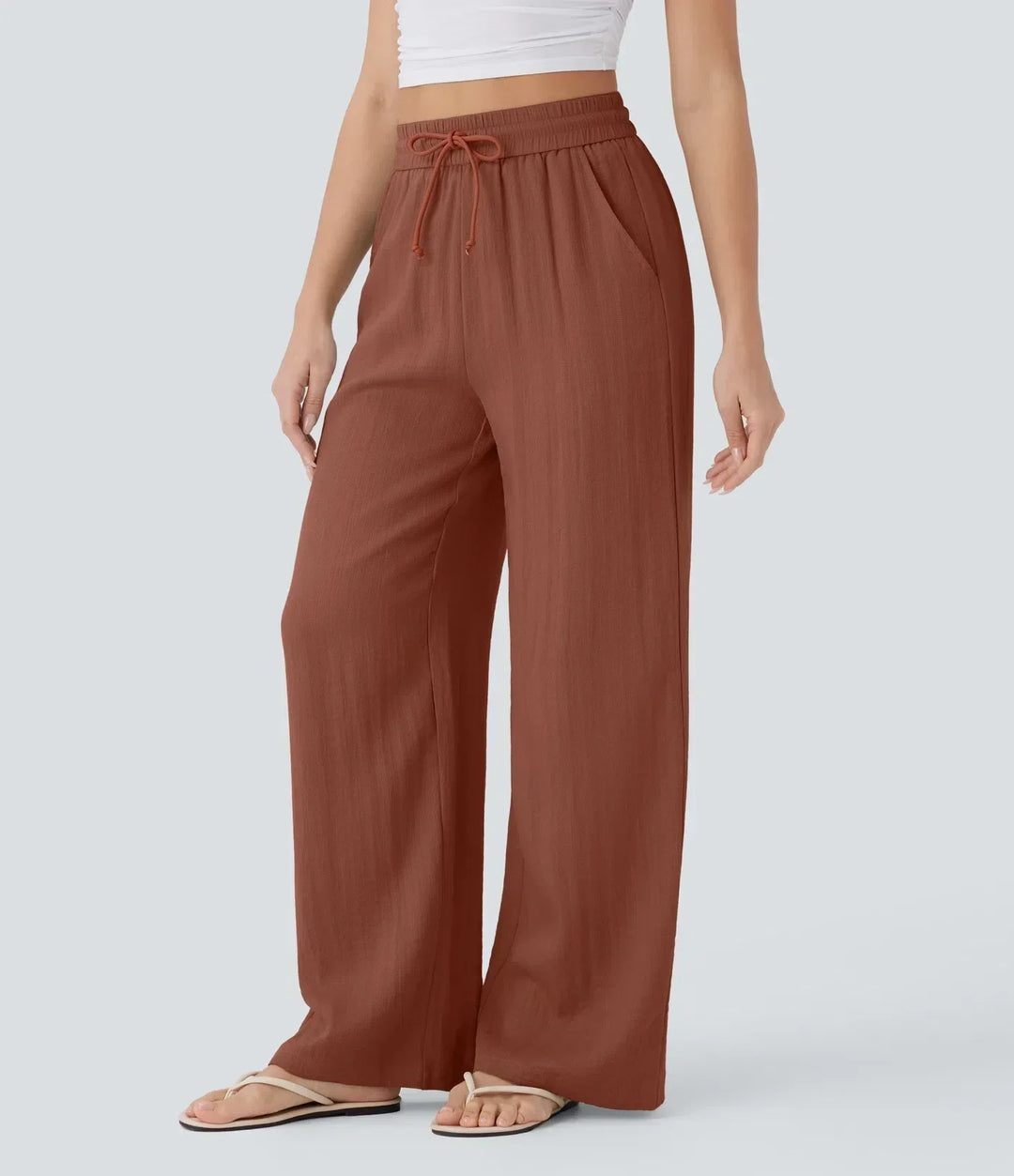 Casual & Airy Linen Pants