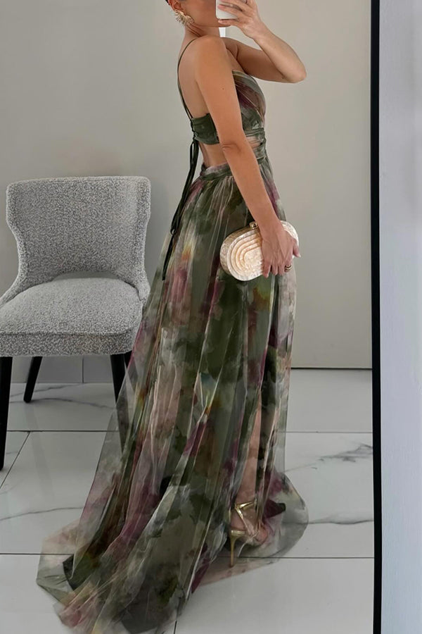 Frostine™ | Robe longue florale et romantique 