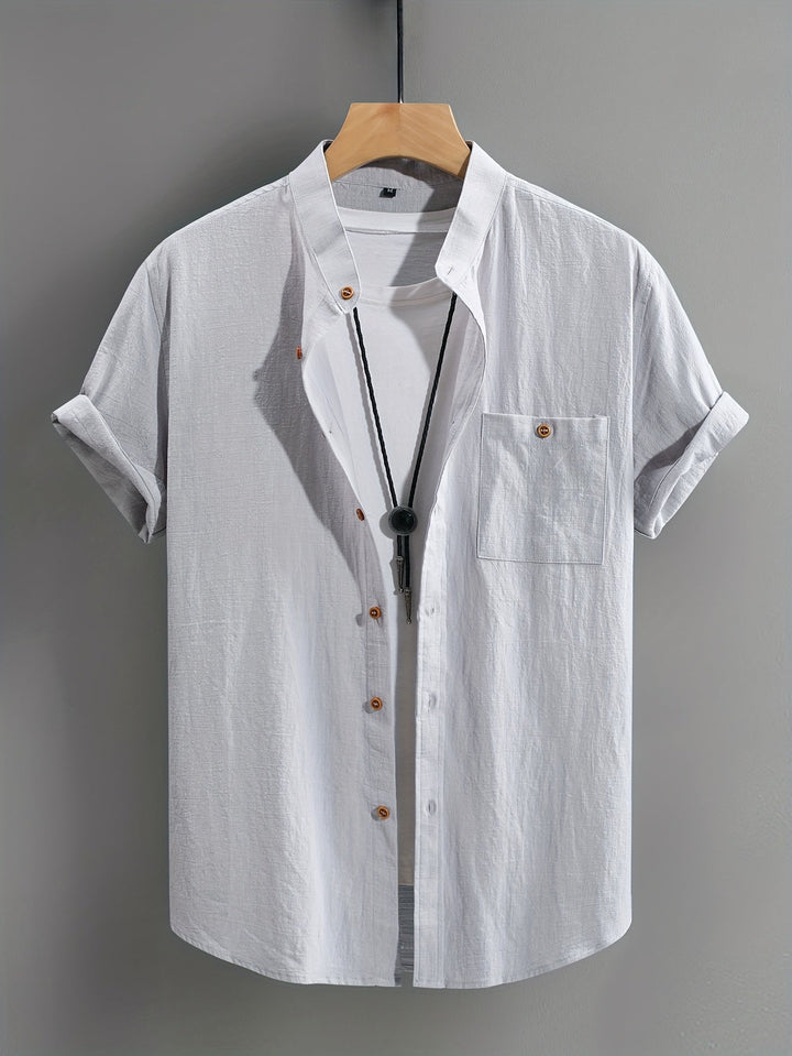 Causal Short Sleeved Shirt