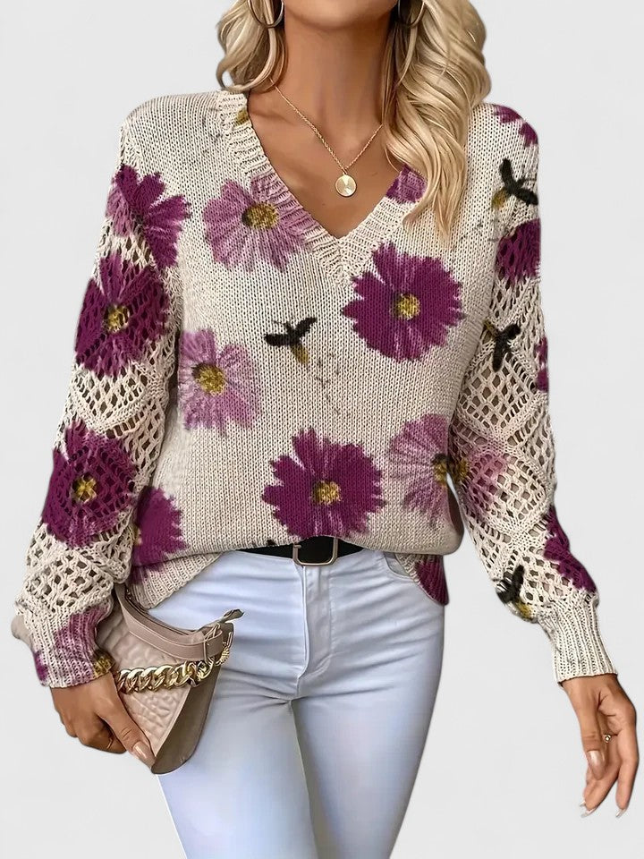 Giovanni™ | Pull à motif floral élégant 