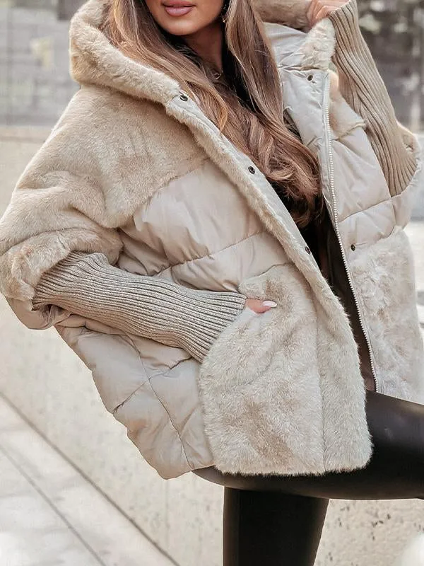 Woolspire™ | Blouson Bombardier à Capuche pour Femmes 