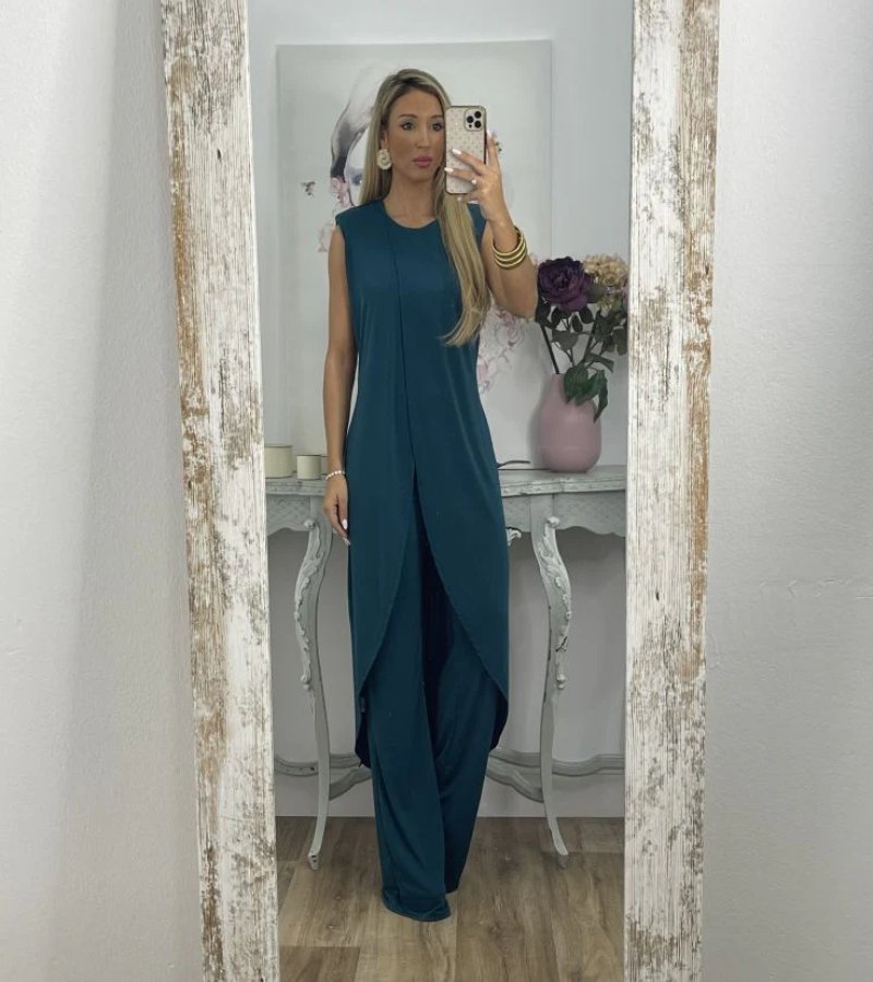 Flavia - Ensemble chic sans manches 