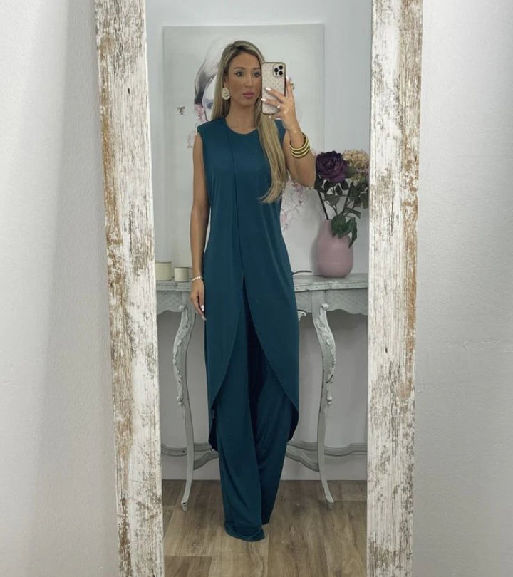 Flavia - Ensemble chic sans manches 