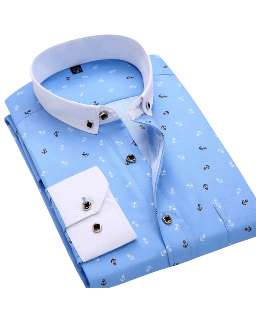 Givalli - Chemise à imprimé nautique 