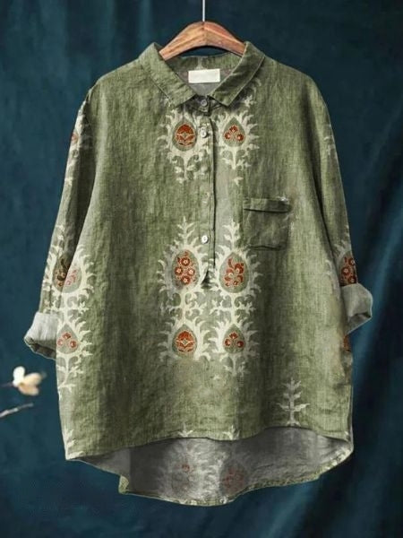 Julia - Blouse Florale Élégante 