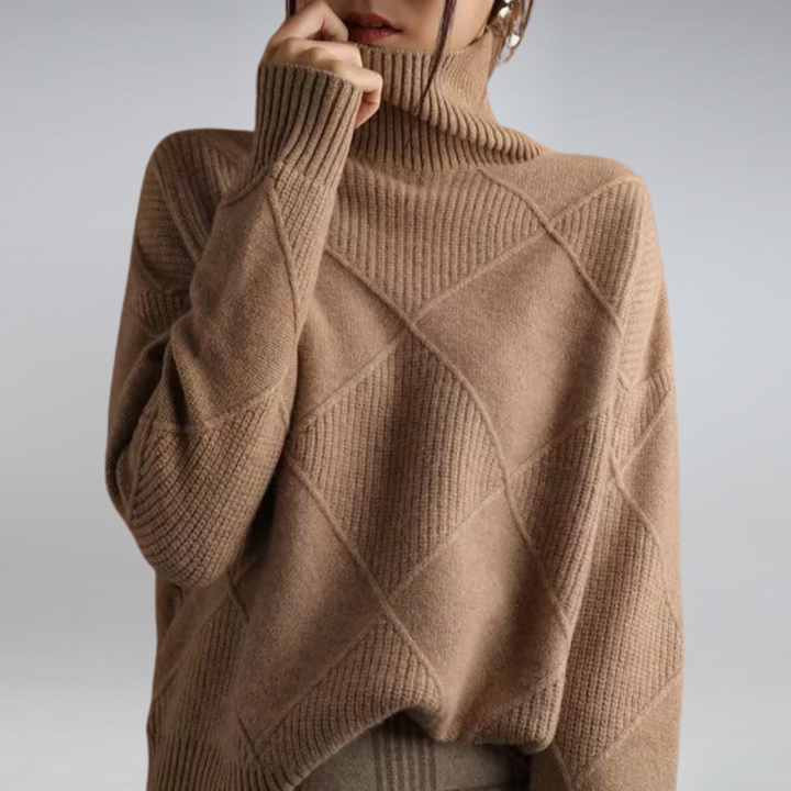 Adelle | Pull à col roulé douillet 