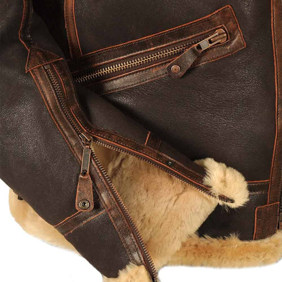 Maverick™ | Veste de pilote élégante pour hommes 