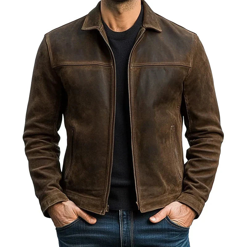 Lorenzo™ | Premium Timeless Leather Jacket