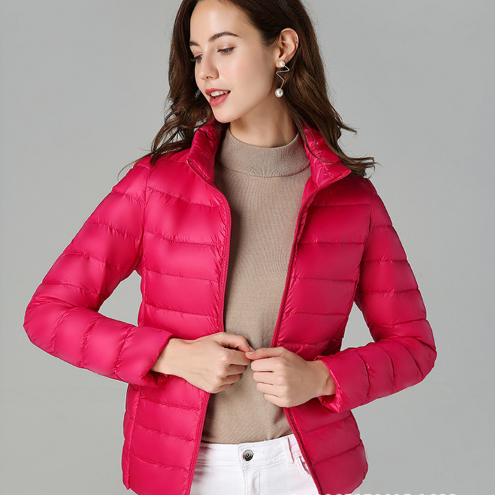 Corinne™ | Nouvelle veste d'hiver ultralégère avec duvet de canard blanc 