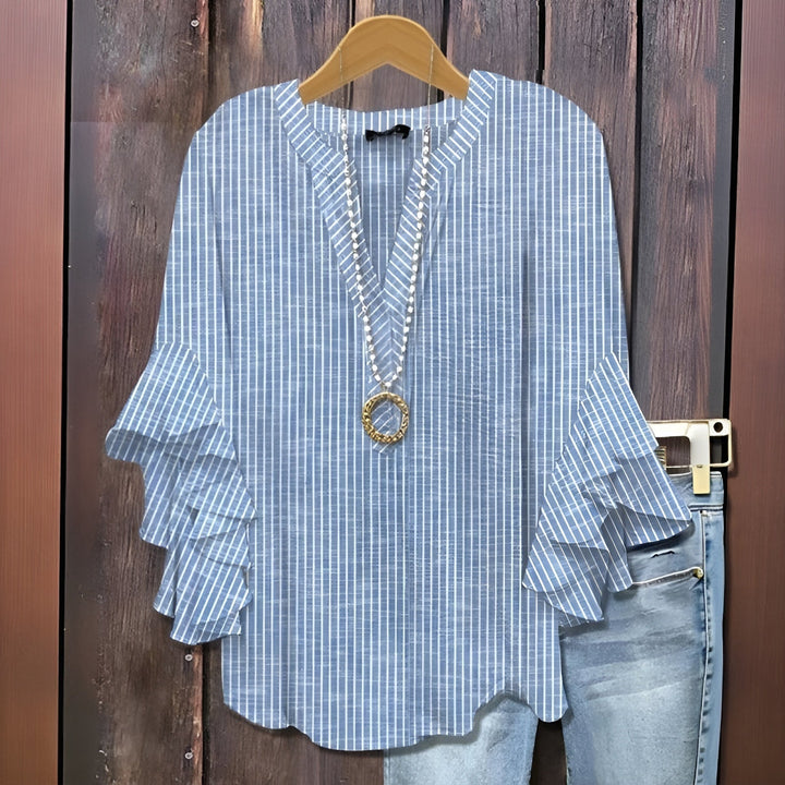 Elisabet - Blouse d'été décontractée 