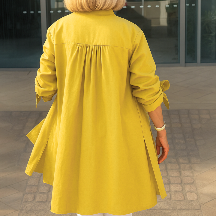 Louise - Blouse élégante avec manches nouées 