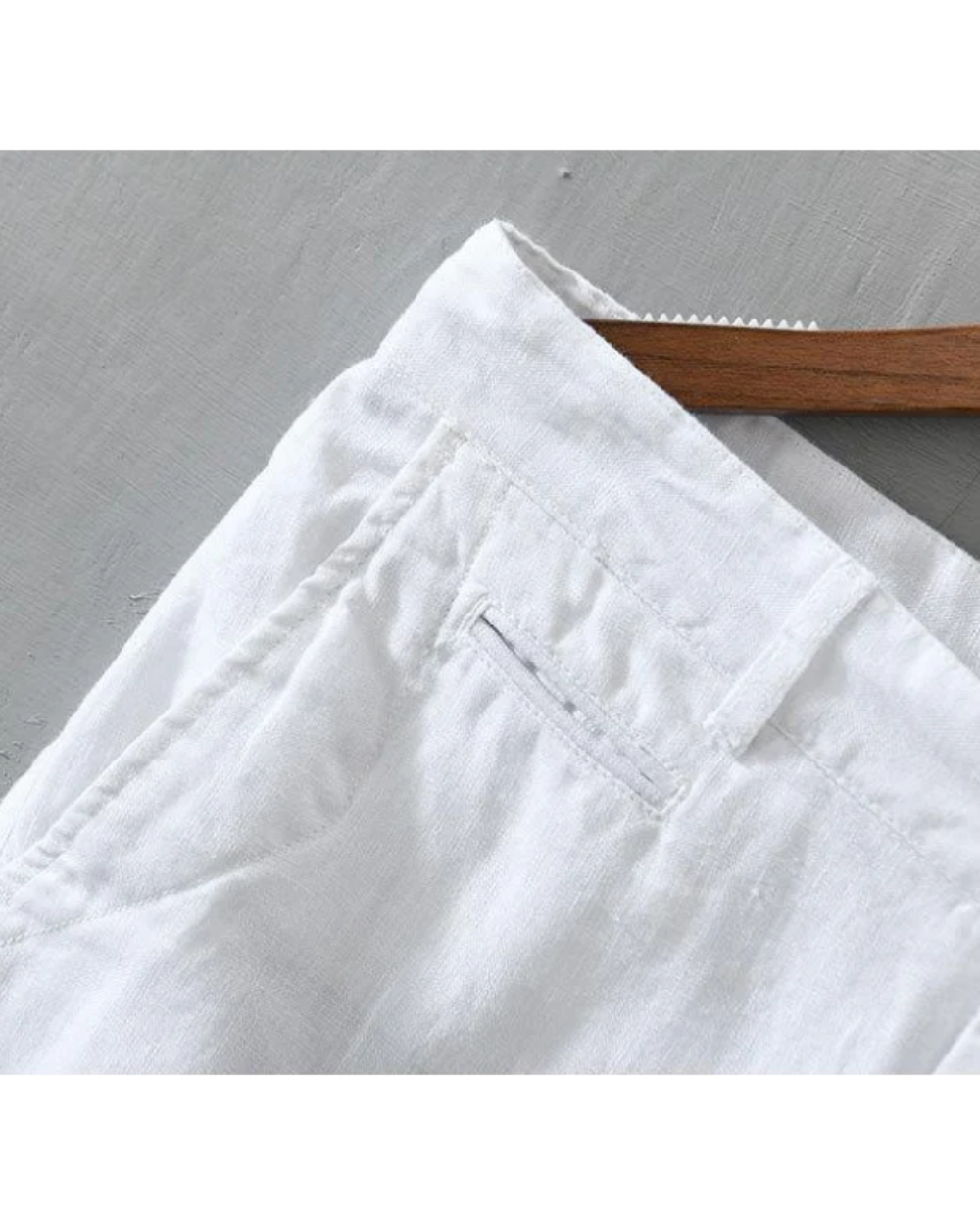 Shorts en lin de Lisbo 