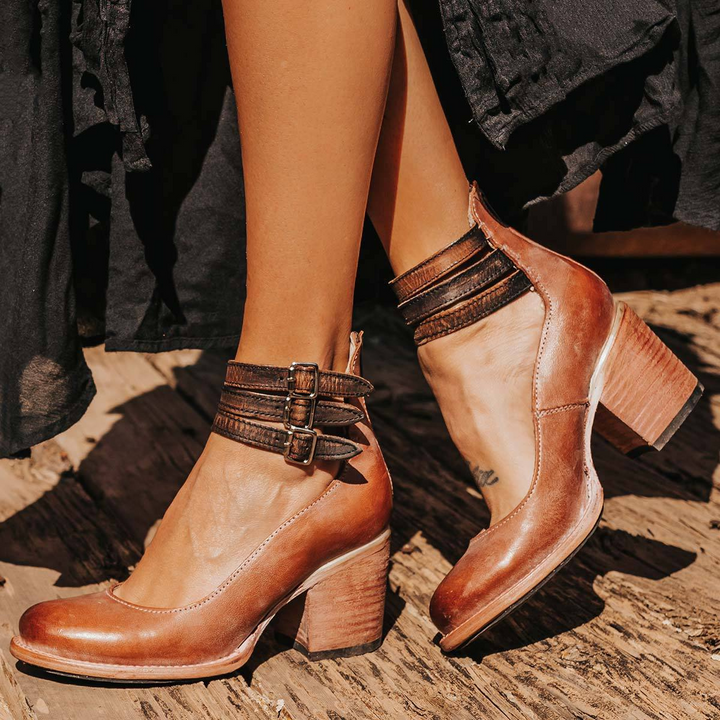 Ginevra™ | Talons multi-brides avec talon épais 
