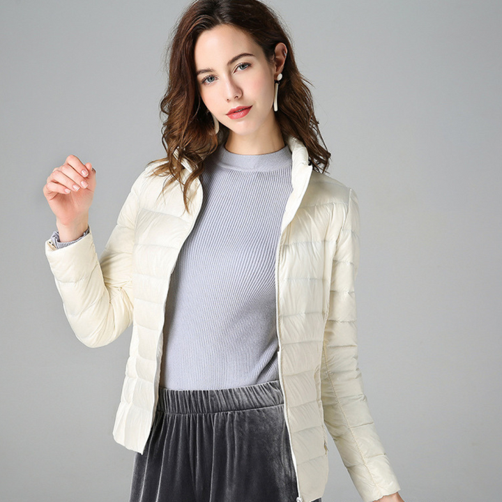 Corinne™ | Nouvelle veste d'hiver ultralégère avec duvet de canard blanc 