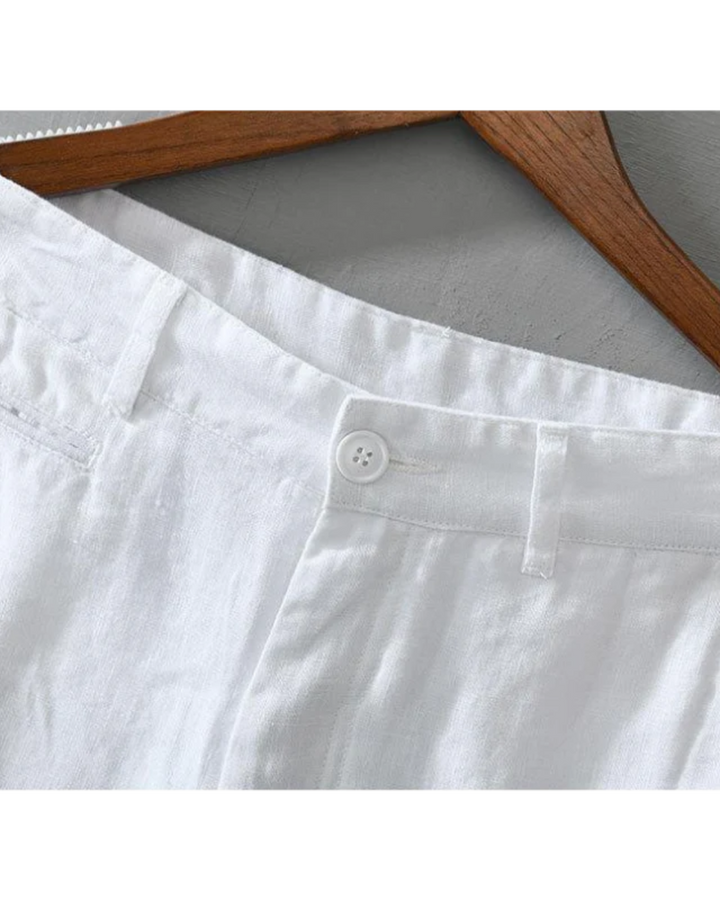 Shorts en lin de Lisbo 