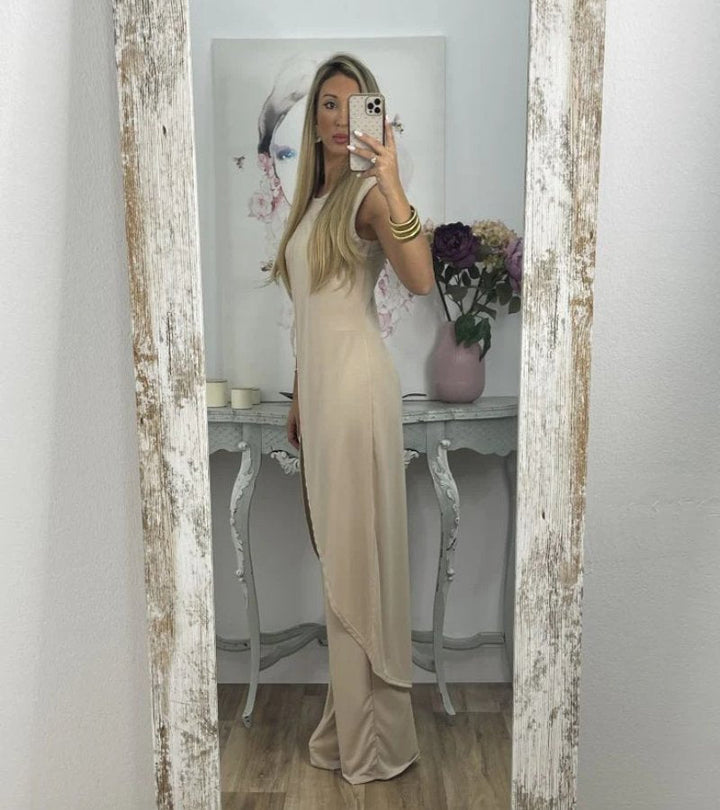 Flavia - Ensemble chic sans manches 