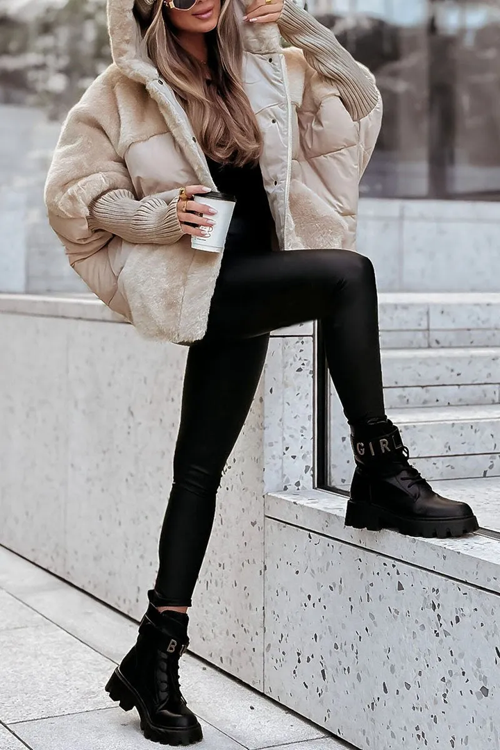 Woolspire™ | Blouson Bombardier à Capuche pour Femmes 