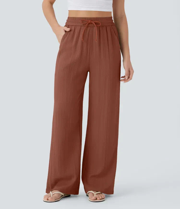 Casual & Airy Linen Pants