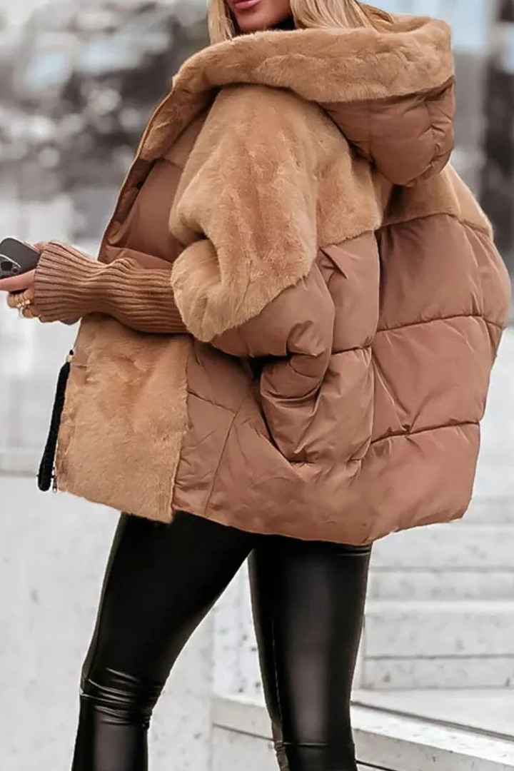 Woolspire™ | Blouson Bombardier à Capuche pour Femmes 