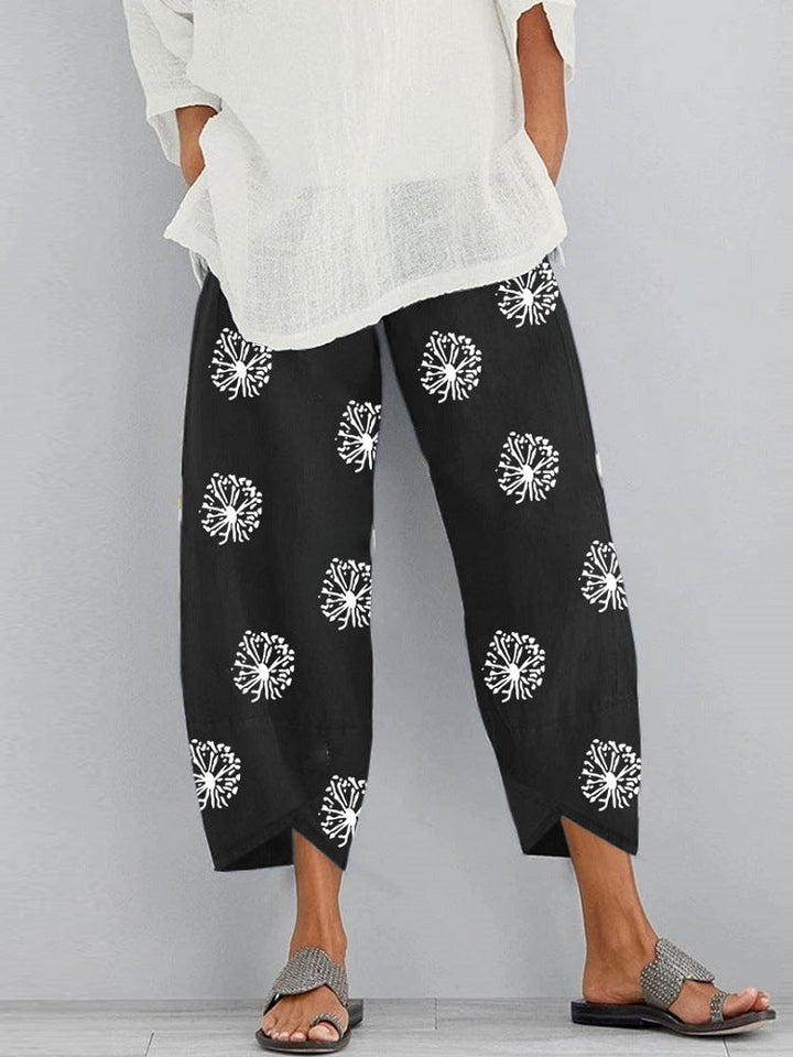 Pantalons courts bohèmes décontractés 