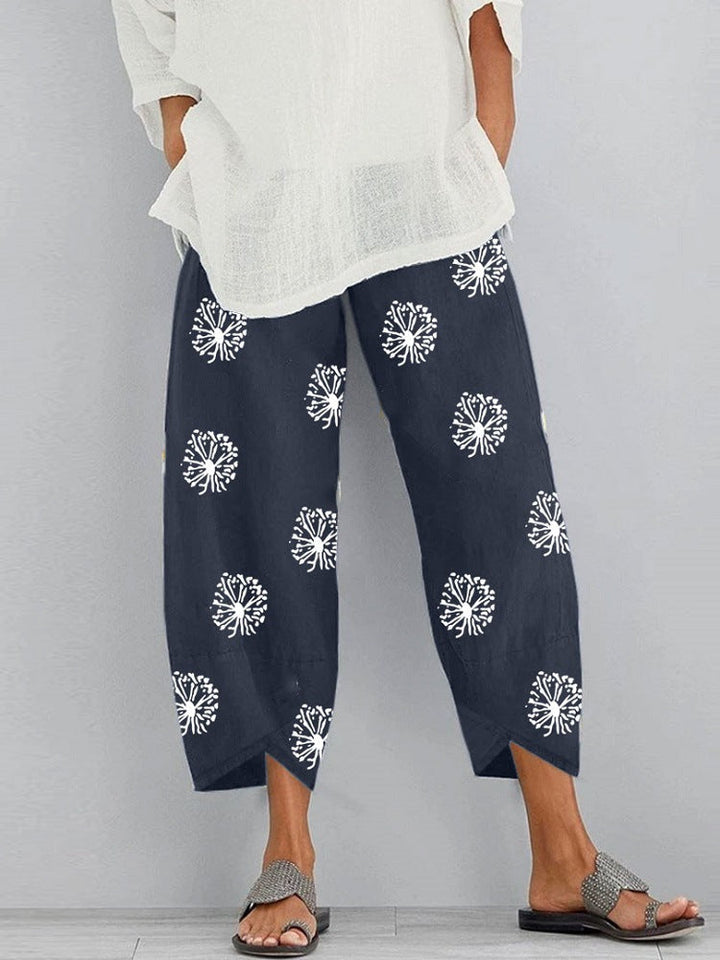 Pantalons courts bohèmes décontractés 