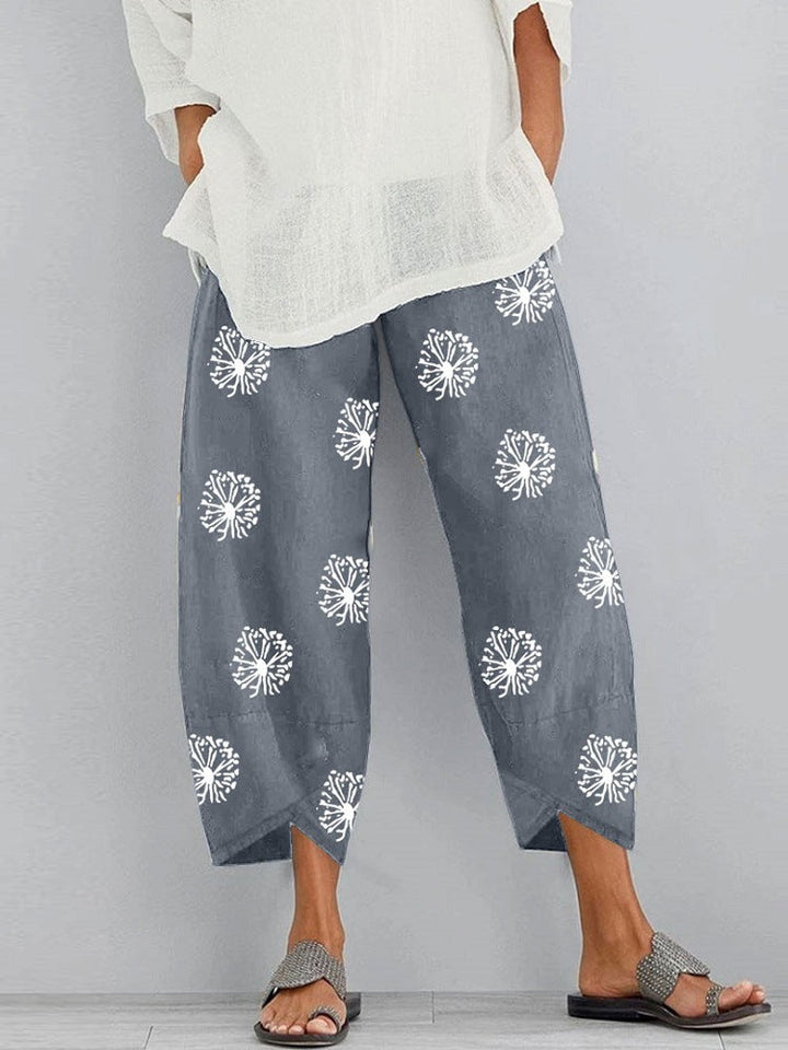 Pantalons courts bohèmes décontractés 