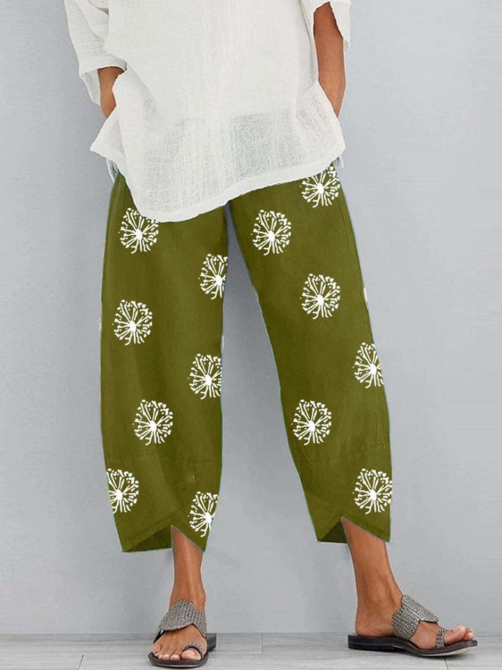 Pantalons courts bohèmes décontractés 