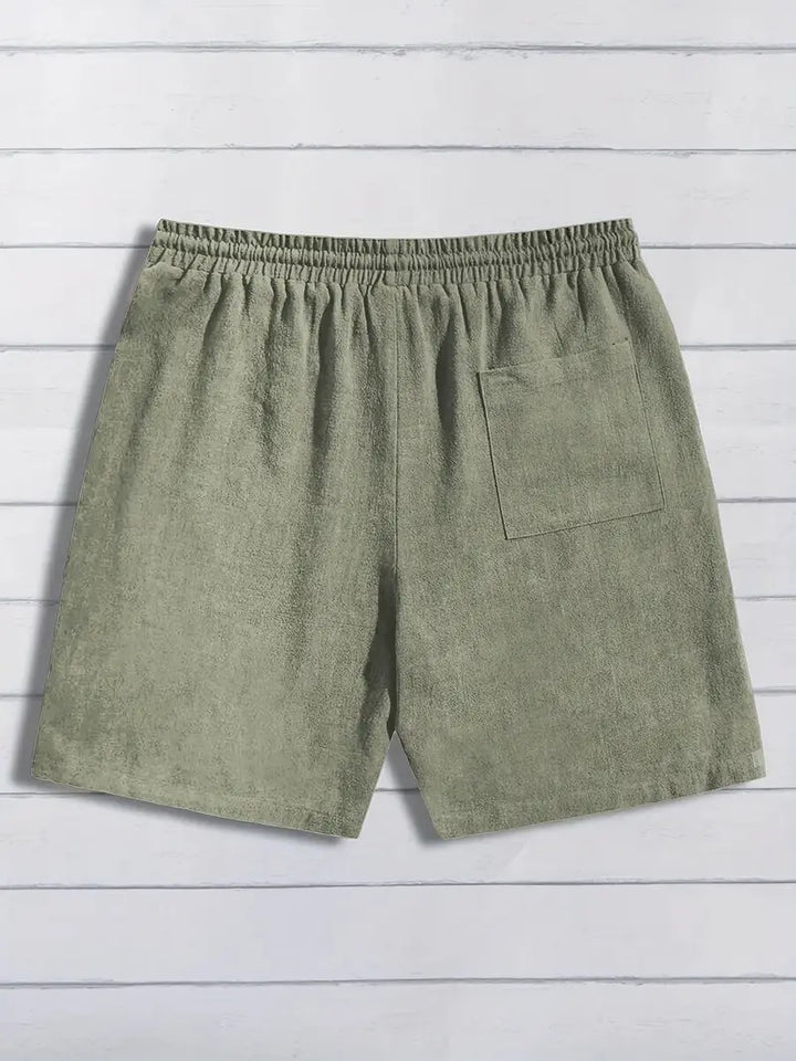 Shorts en lin décontractés 