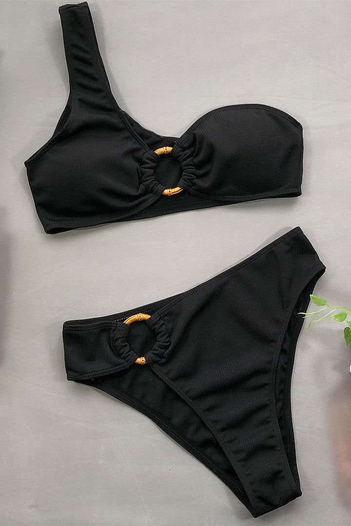 Alba™ | Bikini taille haute élégant 