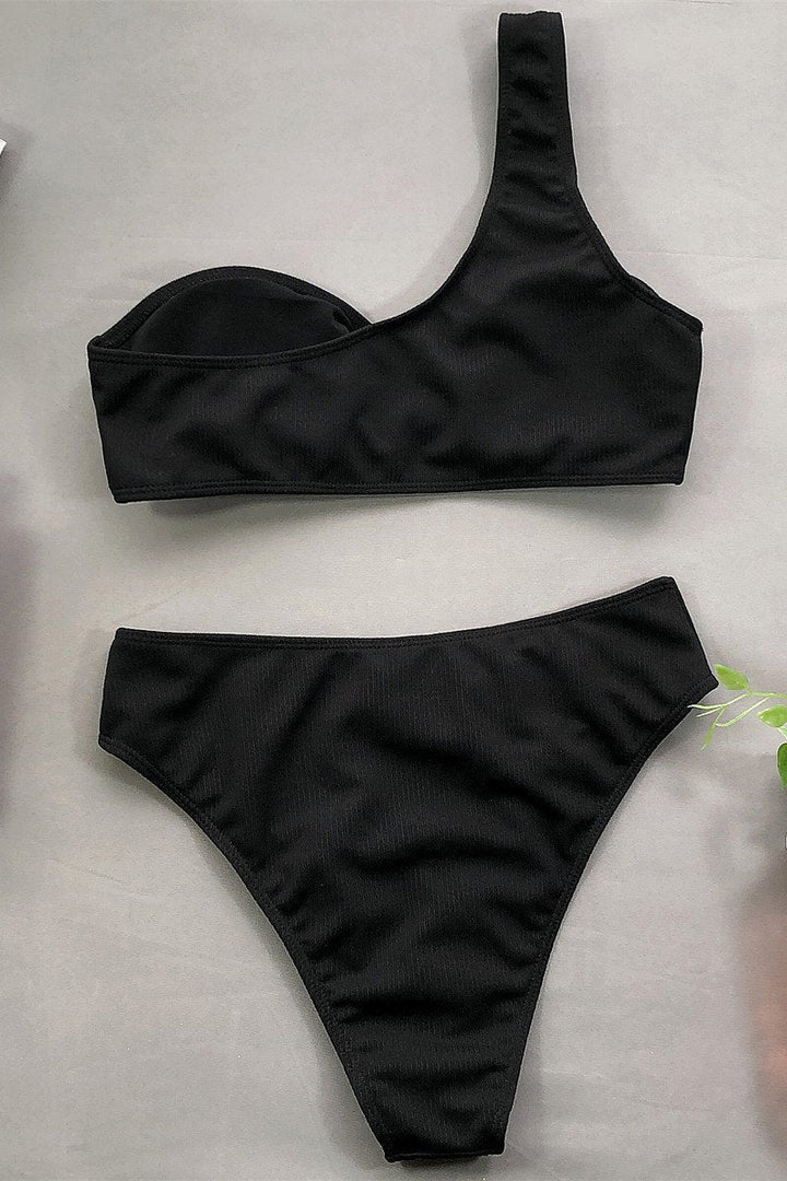 Alba™ | Bikini taille haute élégant 