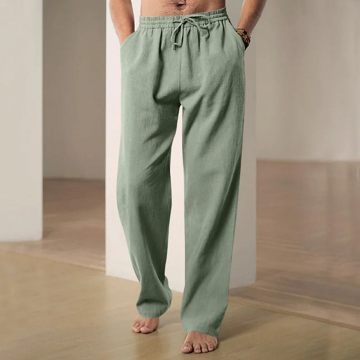 Pantalon en lin Ibiza 