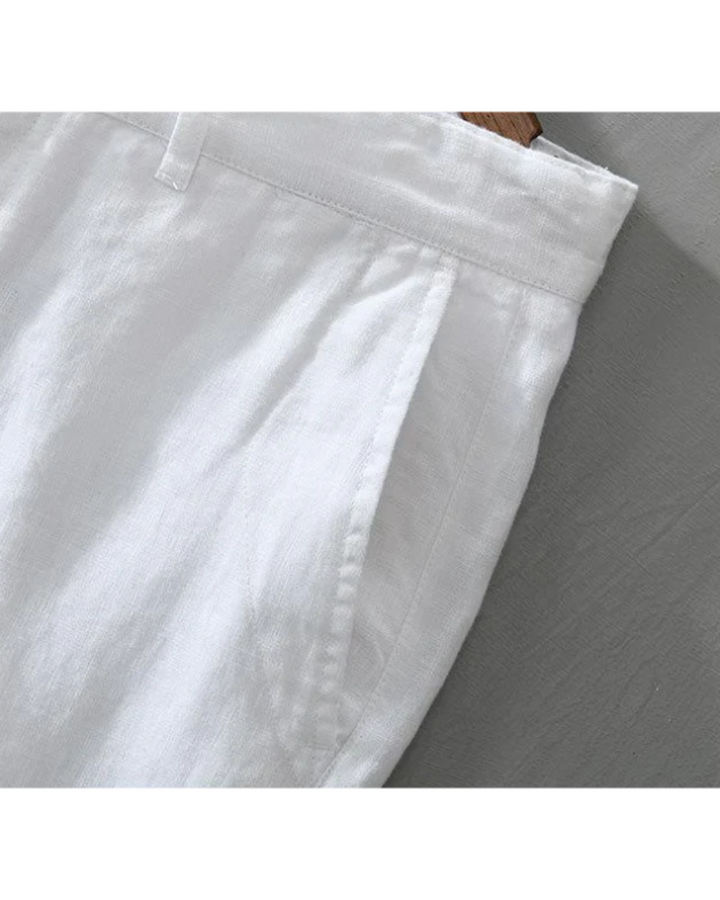 Shorts en lin de Lisbo 