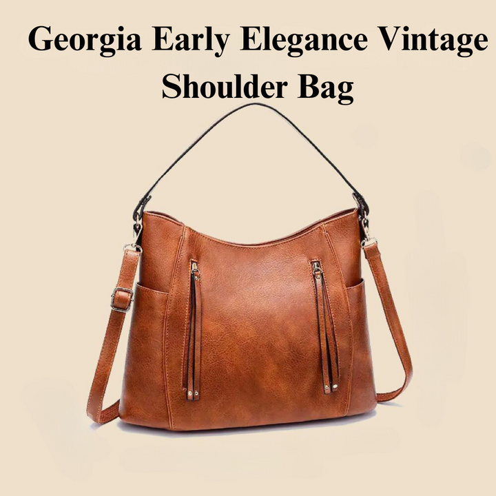 Tessa | Sac à épaule vintage au design classique et intemporel 