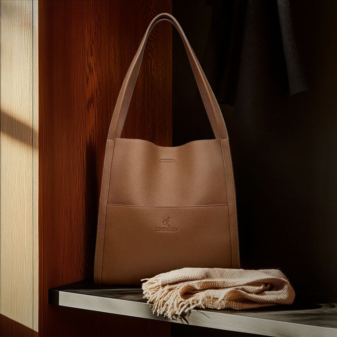 Talia | Sac à main de luxe en cuir souple 