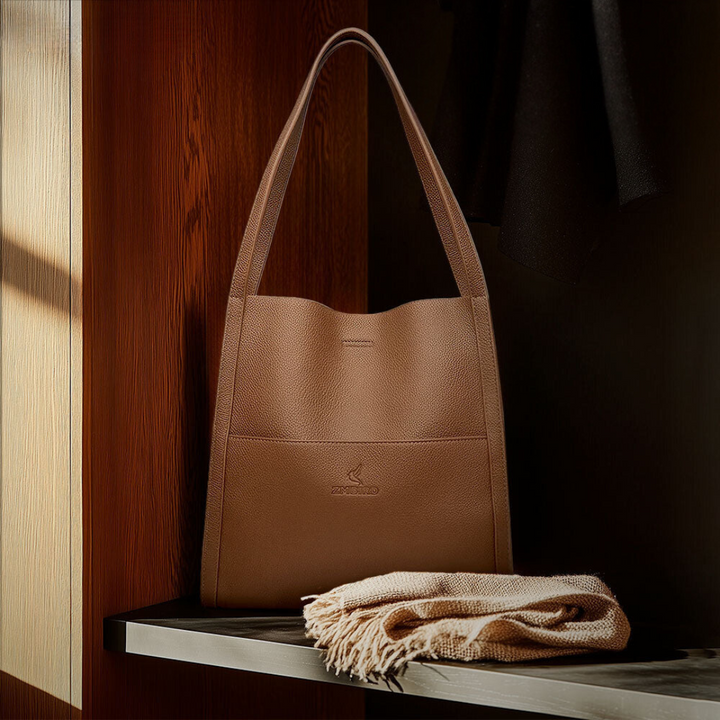Talia | Sac à main de luxe en cuir souple 
