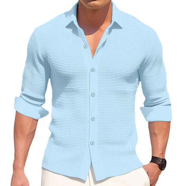 Chemise en coton décontractée 