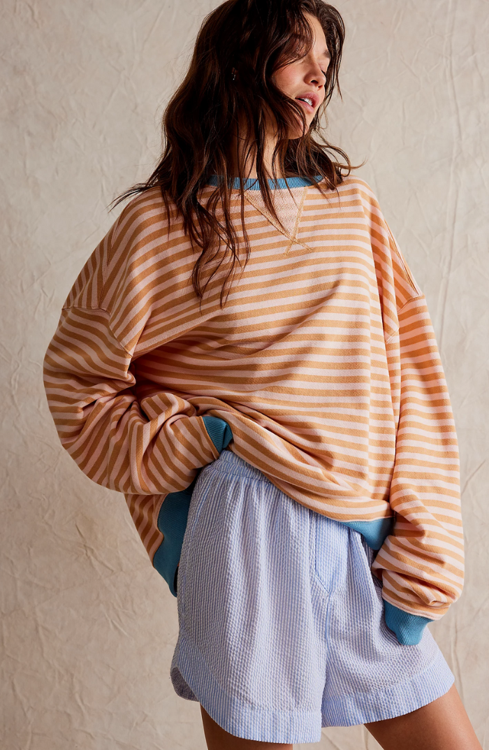 Mana | Pull rayé surdimensionné 