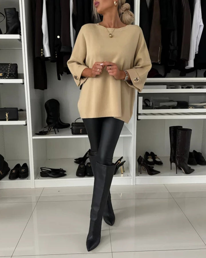 Isabella | Blouse en Tricot Élégant 